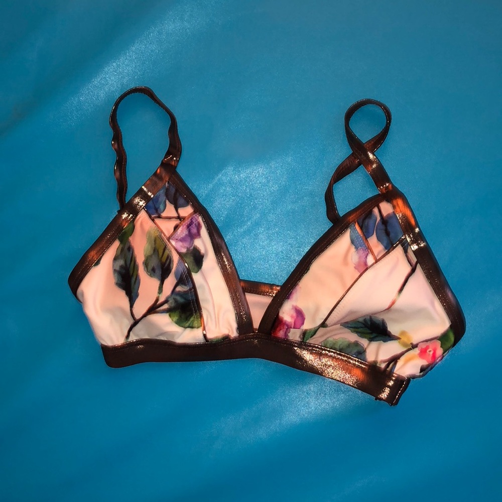 Floral Bikini Top